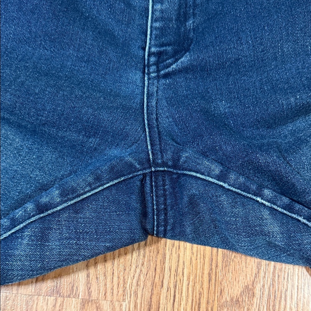 Michael Kors Indigo Relaxed Women Spring Crop Fit Jeans - Picture 9 of 13